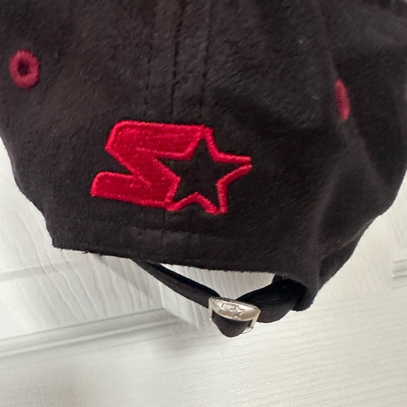 ❤️ BOGO IU Hoosiers Indiana University Black Cap with Red Logo - Picture 3 of 9